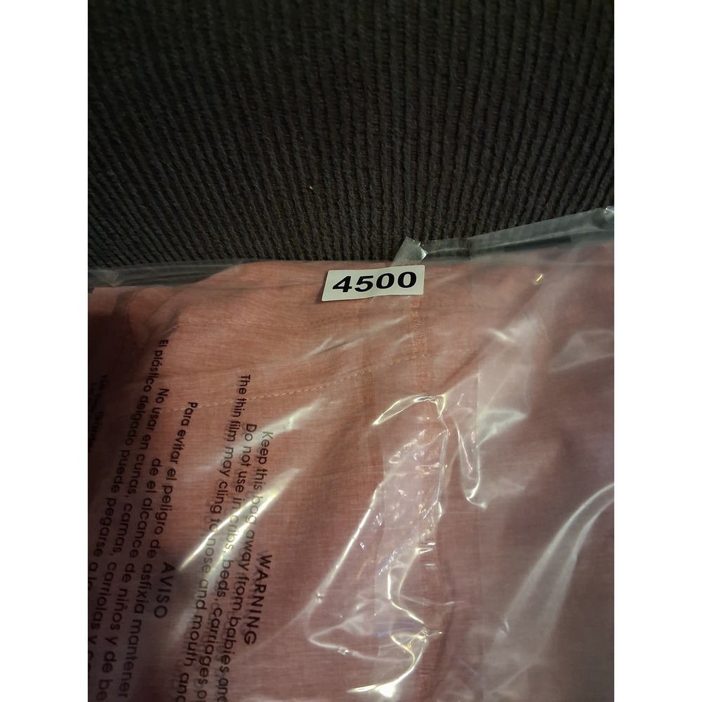Burnside Mens Hybrid Shorts Coral Pink‎ Heathered Quick Dry Casual Size 40 - Picture 6 of 6